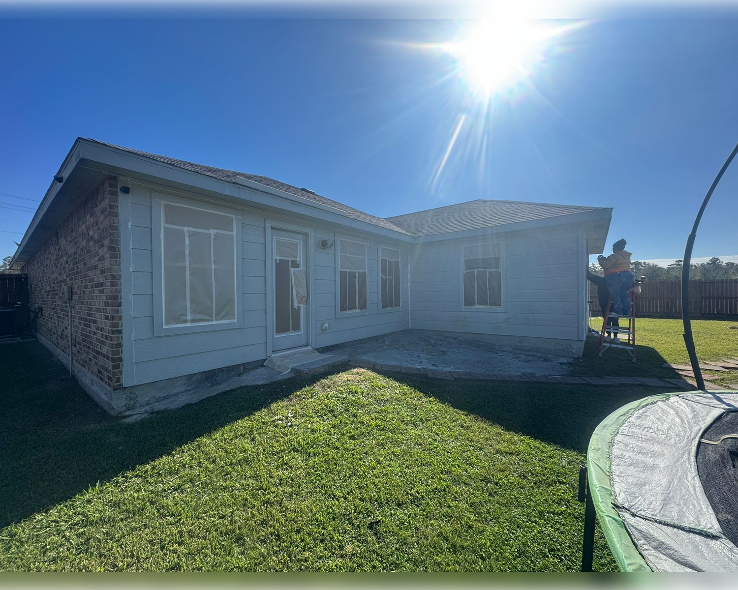 An image that shows one of our commercial roofing maintenance and repair results